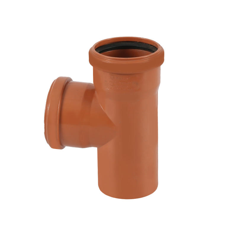 PVC collapsible tee pipe fitting mould