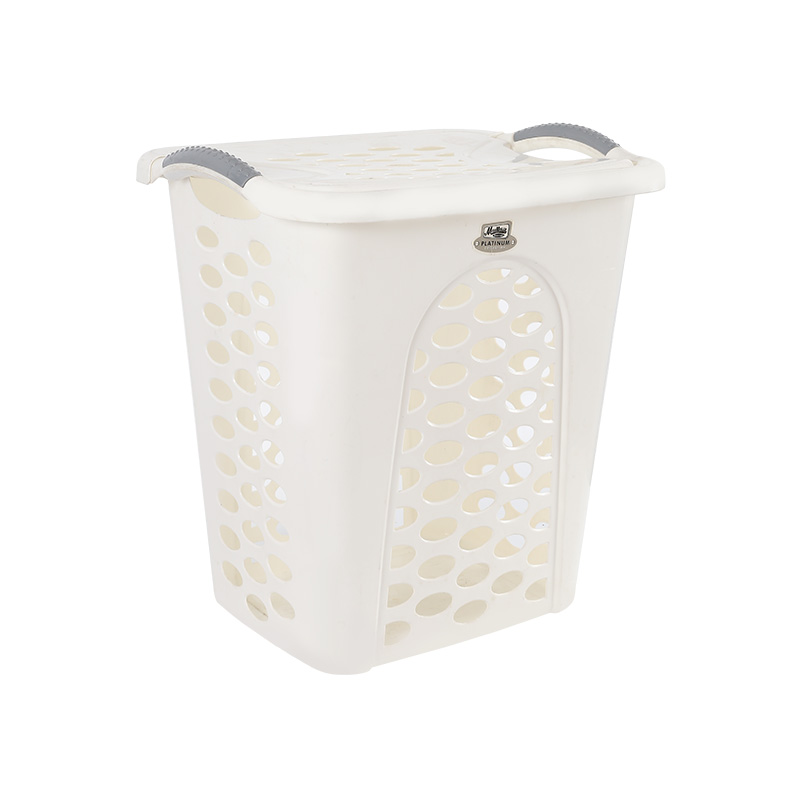 Square rattan laundry basket mould with handle