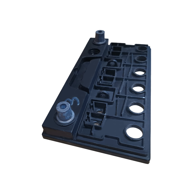 Two cavities automobile battery case lid plastic moulds