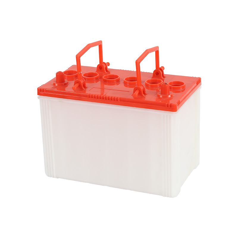 Communication Battery container with handle mould