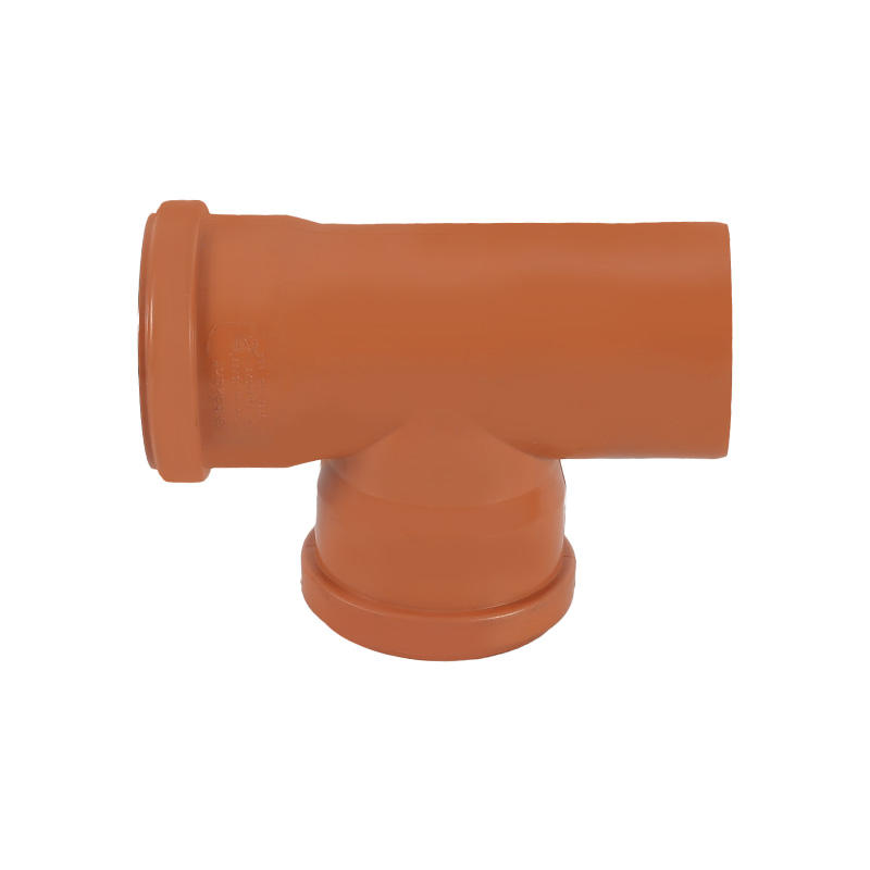 PVC collapsible tee pipe fitting mould