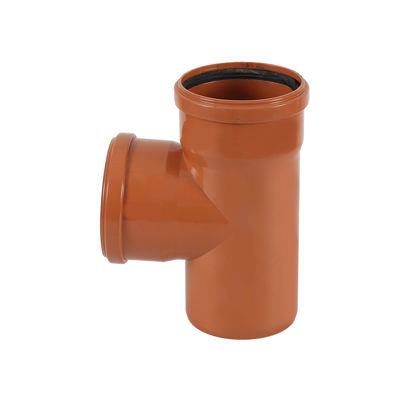 PVC collapsible tee pipe fitting mould