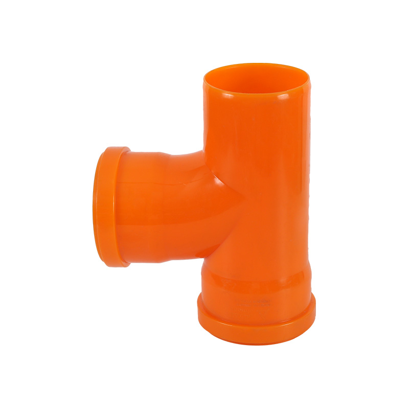 PVC collapsible tee pipe fitting mould