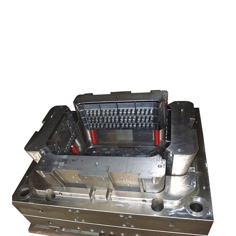 Huangyan mould plastic crate moulding injection folding