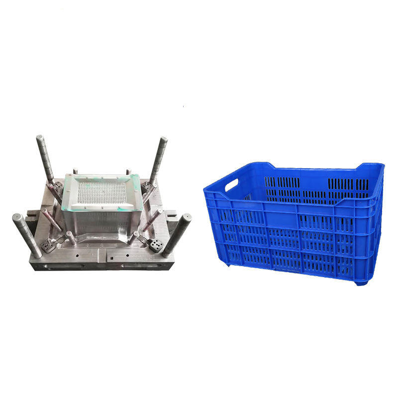 Huangyan mould plastic crate moulding injection folding