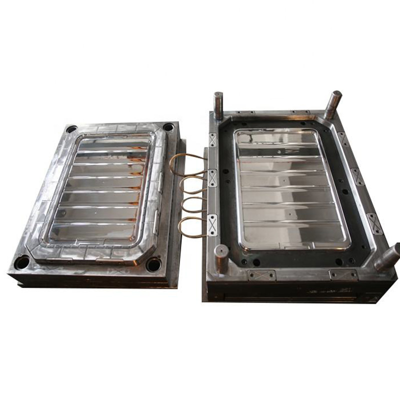 50L 75L 100 liter plastic storage box mould with clip